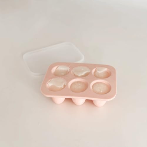 Image of Ali+Oli (2-Set) Breastmilk Freezer Trays (Pink) BPA-Free Food-Grade Silicone, Perfect Size Portions Fit Into Our Pacifier Feeder Sets, Infant & Toddler Teether Soother, Fruit Teethers for Babies