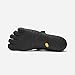 Vibram Men's FiveFingers KSO | Barefoot Cross-Training Shoe for Balance and Stability, Black/Black, 43 EU / 9.5-10 US