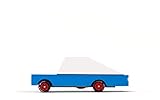 Candylab Toys - CandyCar Blue Racer - Solid Beech Wood