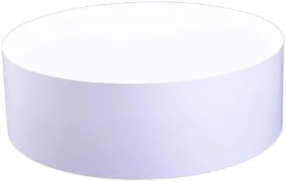 Round Display Pedestal Stand - Versatile Cylinder Showcase for Home Decor, Retail Displays, Clothing Stores, Models, Desserts & Event Settings - Ideal for Stylish Presentations