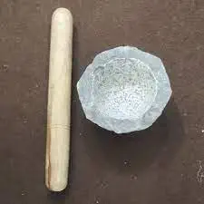 Generic SID Traditional Kundi Sota Mortar and Pestle Set, Large - Image 1
