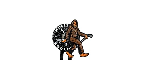 MULLIGAN HOOLIGAN Big Foot Golf Ball Marker + Magnetic Hat Clip, Funny and Unique Golf Gift, Premium Quality, The Perfect for Your Favorite Golfer, Golf Accessories for Any Occasions