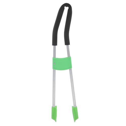 BESPORTBLE Abrazadera De Basura De Aleación De Aluminio Herramienta De Recogida De Basura Portátil Duradero Para Recogida De Papel Usado Para Limpieza De Pátios y Jardines