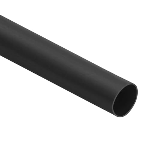 sourcing map 16.4 ft 2:1 Ratio Heat Shrink Tubing, 0.79" ID Wire Heat Shrink Tube, Waterproof Tubing Adhesive Shrinkable Wire Wrap Tube for Cable Sealing, Black
