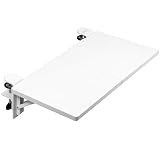 VIVO DESK-EXT24W - Estensore da scrivania, 61 x 30,5 cm (14 morsetti inclusi), supporto da tavolo, supporto per tastiera, supporto pieghevole per scrivania seduta, colore: bianco