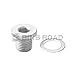 BINB ROAD 1Pcs Engine Oil Drain Plug Aluminum 11137605018 Compatible with BMW 228i 320i 328i 428i 528i X1 Z4 F22 F23 F30 F31 F33 F34 F36 F10