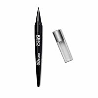 KIKO Milano Deep Black Kajal, Kajal Mit Weicher, Zart Schmelzender Textur