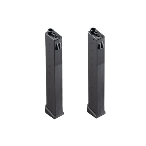 Lancer Tactical LT-35 120 Round 9mm Mid-Capacity Magazine for Battle X CQB 9mm (Color: Black) (2)