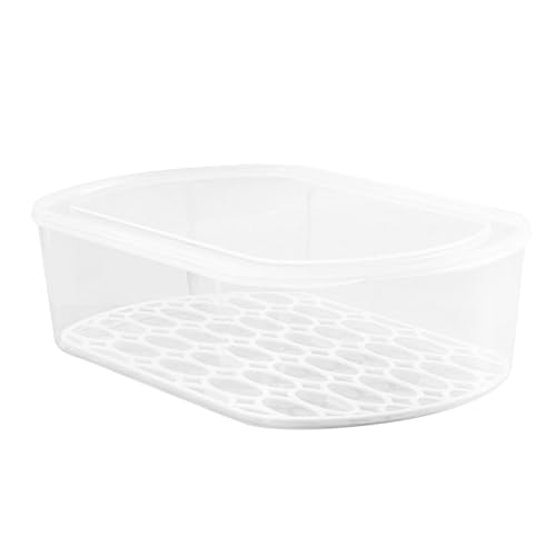 Contenedor de viaje para galletas, organizador de sellado antiadherente, manga corta, cuello, camisetas gráficas de algodón para verano, para el hogar, cocina, oficinas, dormitorio, hotel