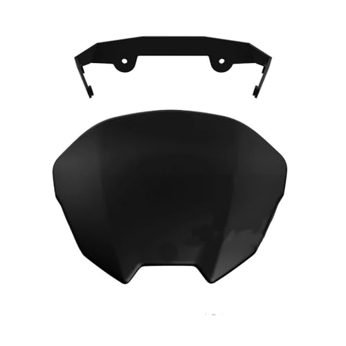 Pare-brise sport noir pour MT-07 GEN4 2025-2026 - Déflecteur de rechange aérodynamique