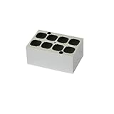 DADAKEWIN Minib-100F Digital Labor Mini Dry Bath Incubator (Lüfterkühlung) Micro-Prozessorgesteuerter Heizblock Mit Heizgerät (Color : Block E)