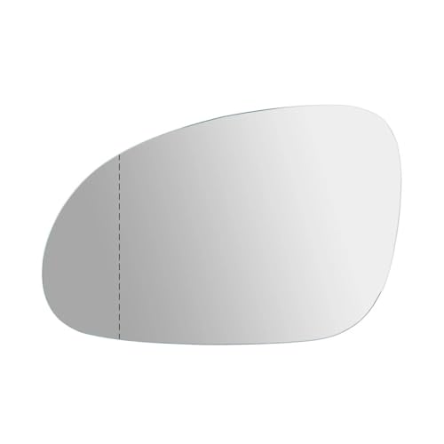Verre de rétroviseur gauche pour Golf 5 2003-2008 miroir de porte convexe chauffant