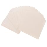 FESTFENDS 100 fogli Carta da Filtro da Laboratorio Quadrati per Esperimenti Chimici e Biologici Carta Filtrante Qualitativa Assorbente per Analisi Precise