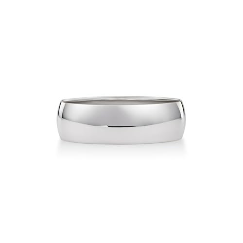 Image of Oxford Ivy Men's Wedding Band 14K or 10K Solid Gold Ring, 6mm Plain Classic