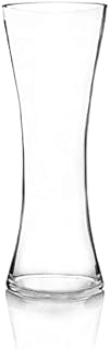 XL Large Giant Clear Glass Hourglass Vase 60cm (H) x 17.5cm Dia - Quality Handmade Craftmanship.