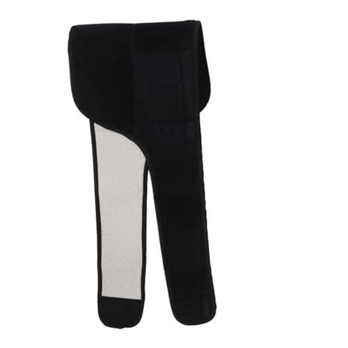 MOLUCKFU Reusable Thigh Support Strap for Athletes Breathable Compression Brace for Groin Strain Leg Protector for Basketball and High-intensity Sports