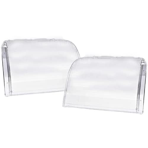 G-PLUS Front Headlight Lens Cover Compatible with Ford F250 F350 F450 F550 2005-2007, Left & Right Side (Clear Lens)