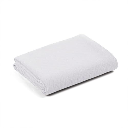 Cieffepi Home Collections Copriletto in puro cotone art. BELLE AMIE (Bianco, Singolo)