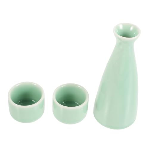 SOLUSTRE Japanese Saki Cup Set Complete Sake Bottle Cups Collection Japanese Tea Set Alternative