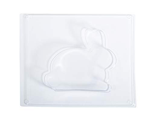 Rayher 36106000 Gießform Hase, Beton Gießform, ideal zum Ausgießen mit Kreativ-Beton, Raysin-Gießpulver, Wachs oder Seife, Osterdekoration, 15x13x3cm