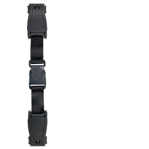 Khazna Universal Child Chest Harness Clip, Car Seat Safety Belt Clip Buckle, Anti-Slip Baby Chest Clip Guard Compatible with Seats, Strollers, Schoolbags, for 1.5-inch Width Harness (black)