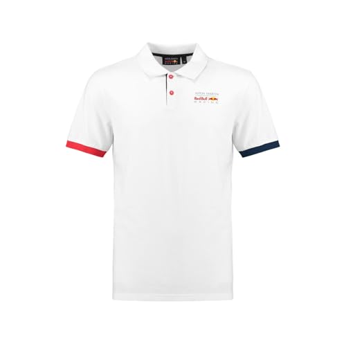 Aston Martin F1 Red Bull Racing Fw Classic - Polo para hombre, color blanco, Blanco, Medium
