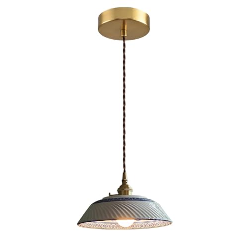 Suspension céramique haut de gamme luminaire en porcelaine artisanale