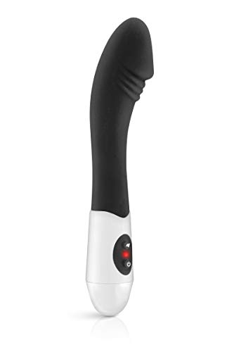 Yoba Vibromasseur Noir avec Gland et 10 Programmes