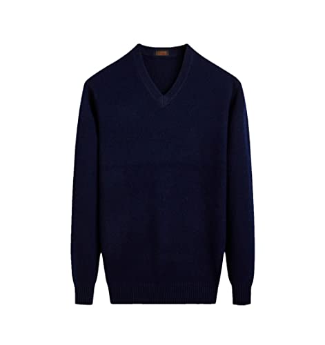 Pull en cachemire pour homme contre le froid avec son tricot épais