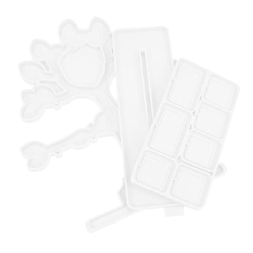 CIMAXIC DIY Tree Shaped Photo Frame Mold Silicone Picture Frame and Bracket Mold Creative Molding Tool