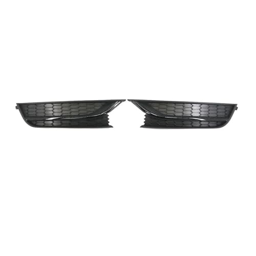 Grille avant Passat 2012-2015 en nid d'abeille noir avec finitions chromées élégantes