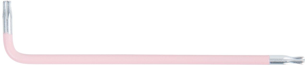 KS Tools 151.4271 Llave acodada Torx con cabeza de bola, XL, T10, rosa