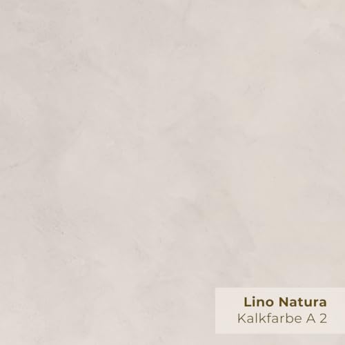 VeMura Kalkfarbe | Limewash, Kalkteig & Zuschlag für Kalkfarbe, Natürliche Wandbeschichtung für Innen (Lino Natura, M - 5,5 kg)