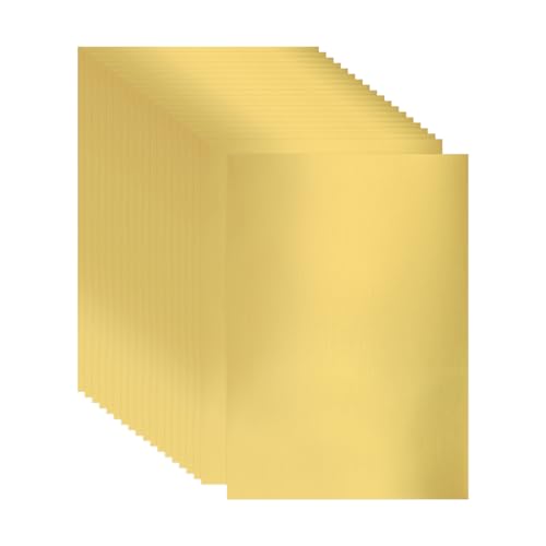 Papier cartonné métallique A4 or mat 250g pour scrapbooking et loisirs créatifs