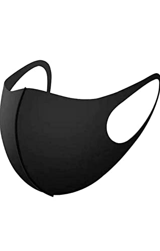 Men’s Nylon Reusable stretchable fashion mask (black)