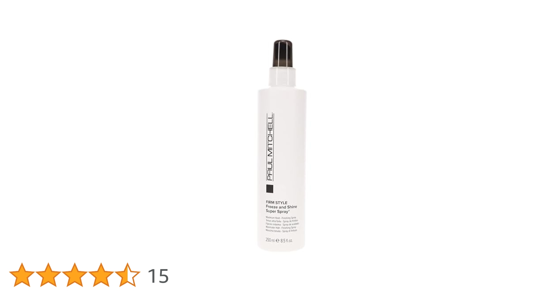 Amazon | ポールミッチェル フリーズ＆シャインスプレー 250ml
