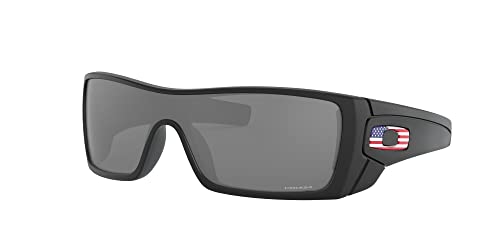 Image of Oakley mens Oo9101 Batwolf Rectangular Sunglasses