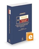 Johanson's Texas Estates Code Annotated, 2023 ed. 1668714175 Book Cover