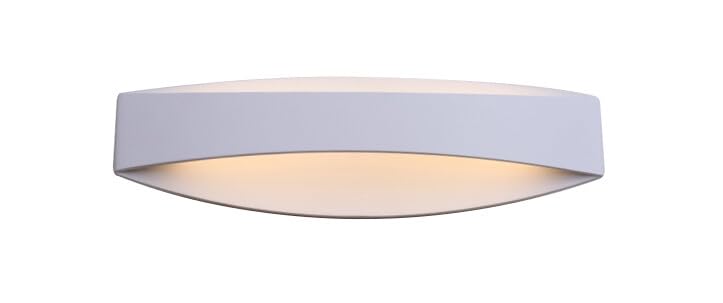 WatioWave Aplique LED 6W 2700K blanco, eficiente y de bajo consumo, ideal para iluminación ambiental y decoración de paredes.