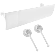 Air Conditioner Deflector Confinement Air Deflector Outlet Air Wing Air Cooled Baffle Wind Direction Windshield for HomeThickened Glossy