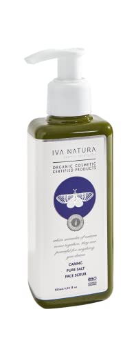 Iva Natura Organic Caring Pure Salt Face Scrub Rich In Minerals 4.22 Fl Oz #TOP2