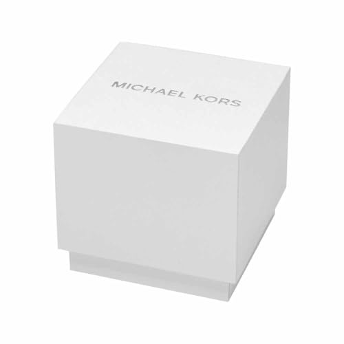 Michael Kors Lexington Watch für Herren, 44mm Quarz-Chronographenwerk mit Edelstahlarmband