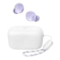 Soundcore by Anker A20i True Wireless Earbuds, Bluetooth 5.3, App, Customized Sound, 28H Long Playtime, Water-Resistant, 2 Mics for AI Clear Calls, Single Earbud Mode (Purple)