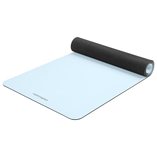 Retrospec Laguna Yoga Mat For Men & Women - Non Slip Exercise Mat, 5Mm Thick With Moisture Absorbing Surface For Yoga, Pilates, Stretching, Floor & Fitness Workouts #TOP18