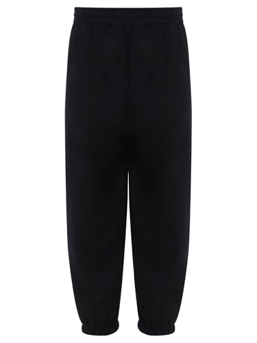 Kids Unisex Embroidery Sweatpants Boys Girls Drawstring Elastic Waistband Pants Activewear2