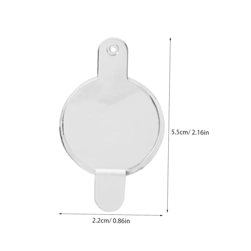 2 Piezas Cubierta de Mirilla de Cobre para Puerta Protector de Privacidad Reemplazable Diseño Resistente para Seguridad en el Hogar miniatura 2