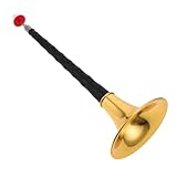 BESPORTBLE Traditionelles Suona Holzblasinstrument D Stimmung für Anfänger mit Langlebigem Holz Eisen und Kupfer Einzigartiger Klang für Kulturelle Veranstaltungen und Volksmusik
