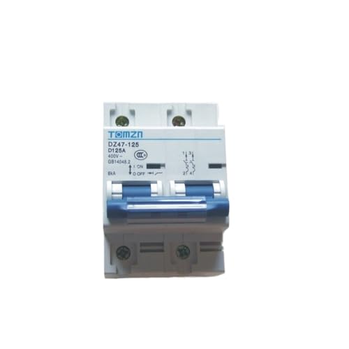 Disjoncteur bipolaire 2P 125A pour éviter les coupures de courant et surcharges