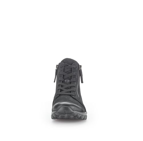 Gabor Damen Schnürstiefeletten, Frauen Stiefeletten,warm,gefüttert,Boots,Stiefel,Bootee,Booties,halbstiefel,Ocean (Mel.),42 EU / 8 UK – Ansicht 5