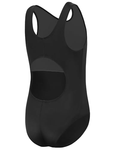 Girls Swimsuits One-Piece Bathing Suits Multicolor Kids Back Cutout Summer Beach Swimwear for Water Sport